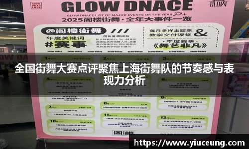 全国街舞大赛点评聚焦上海街舞队的节奏感与表现力分析
